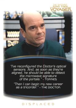 2012 Rittenhouse The Quotable Star Trek Voyager #27 Torres/The Doctor: Displaced Front