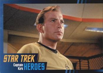 2013 Rittenhouse Star Trek The Original Series Heroes and Villains #1 Captain Kirk Front