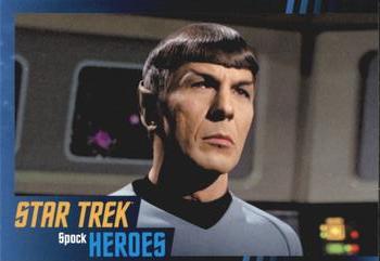 2013 Rittenhouse Star Trek The Original Series Heroes and Villains #2 Spock Front