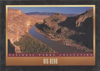 1995 National Parks Collection 1st Edition #4 Big Bend National Park Front