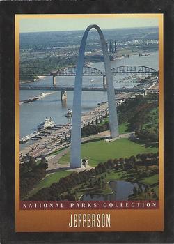 1995 National Parks Collection 1st Edition #50 Jefferson National Expansion Memorial Front