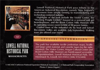 1995 National Parks Collection 1st Edition #60 Lowell National Historical Park Back