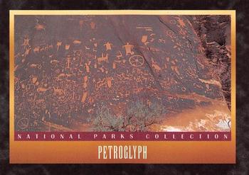 1995 National Parks Collection 1st Edition #75 Petroglyph National Monument Front