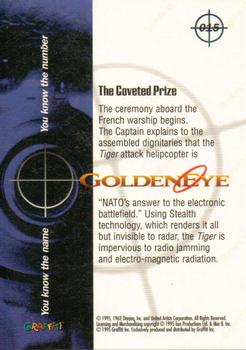 1995 Graffiti James Bond: GoldenEye #15 The Coveted Prize Back