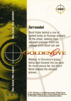 1995 Graffiti James Bond: GoldenEye #46 Surrounded Back
