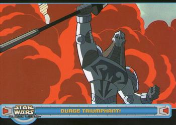 2004 Topps Star Wars: Clone Wars #31 Durge triumphant! Front