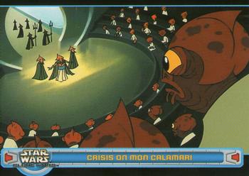 2004 Topps Star Wars: Clone Wars #32 Crisis on Mon Calamari Front