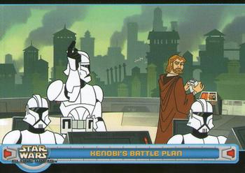 2004 Topps Star Wars: Clone Wars #52 Kenobi's Battle Plan Front