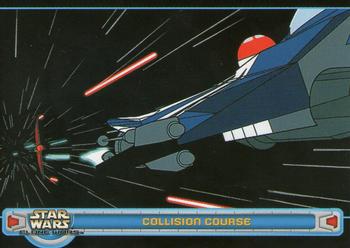 2004 Topps Star Wars: Clone Wars #71 Collision Course Front