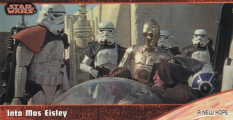 1997 Topps Widevision Star Wars Trilogy (Retail) #10 Into Mos Eisley Front