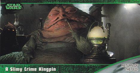 1997 Topps Widevision Star Wars Trilogy (Retail) #51 A Slimy Crime Kingpin Front