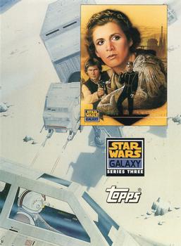 1995 Topps Star Wars Galaxy Series 3 - Promos #NNO2 Previews Front