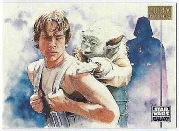 1995 Topps Star Wars Galaxy Series 3 - First Day Production #332 The Road of Trials Front