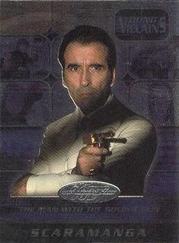 2002 Rittenhouse James Bond 40th Anniversary - Bond Villains (Color) #BV009 Christopher Lee as Scaramanga Front