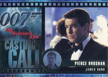 2002 Rittenhouse James Bond Die Another Day - Casting Call #C1 Pierce Brosnan Front