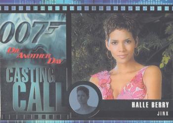 2002 Rittenhouse James Bond Die Another Day - Casting Call #C2 Halle Berry Front