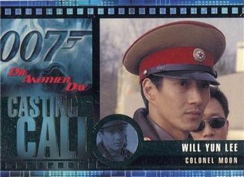 2002 Rittenhouse James Bond Die Another Day - Casting Call #C9 Wil Yun Lee Front