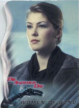 2002 Rittenhouse James Bond Die Another Day - The Women of Bond #W9 Rosamund Pike as Miranda Frost Front