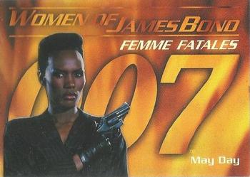 2003 Rittenhouse The Women of James Bond in Motion - Femmes Fatales #F6 May Day Front