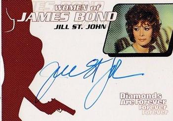 2003 Rittenhouse The Women of James Bond in Motion - Autographs #WA1 Jill St. John Front
