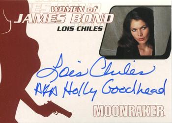 2003 Rittenhouse The Women of James Bond in Motion - Autographs #WA15 Lois Chiles Front