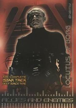2003 Rittenhouse The Complete Star Trek Deep Space Nine - Allies & Enemies #B2 Locutus of Borg Front