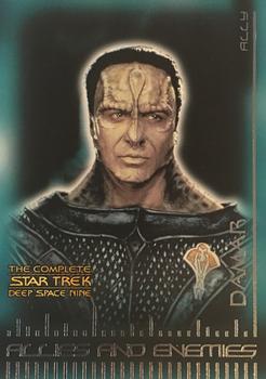 2003 Rittenhouse The Complete Star Trek Deep Space Nine - Allies & Enemies #B3 Damar Front