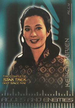 2003 Rittenhouse The Complete Star Trek Deep Space Nine - Allies & Enemies #B17 Keiko O'Brien Front