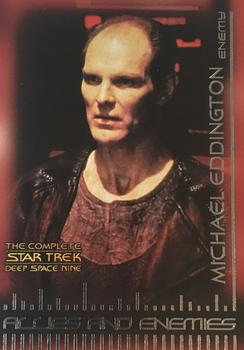 2003 Rittenhouse The Complete Star Trek Deep Space Nine - Allies & Enemies #B19 Michael Eddington Front