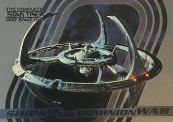 2003 Rittenhouse The Complete Star Trek Deep Space Nine - Ships of the Dominion War #S1 Deep Space Nine Front