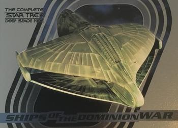 2003 Rittenhouse The Complete Star Trek Deep Space Nine - Ships of the Dominion War #S8 Romulan Warbird Front