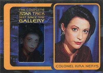 2003 Rittenhouse The Complete Star Trek Deep Space Nine - Deep Space Nine Gallery #G2 Colonel Kira Nerys Front