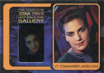 2003 Rittenhouse The Complete Star Trek Deep Space Nine - Deep Space Nine Gallery #G5 Lt. Commander Jadzia Dax Front
