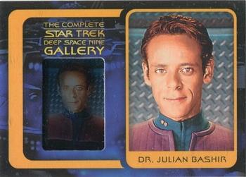 2003 Rittenhouse The Complete Star Trek Deep Space Nine - Deep Space Nine Gallery #G6 Dr. Julian Bashir Front