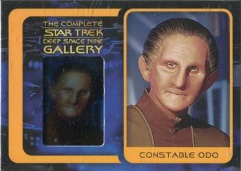 2003 Rittenhouse The Complete Star Trek Deep Space Nine - Deep Space Nine Gallery #G8 Constable Odo Front