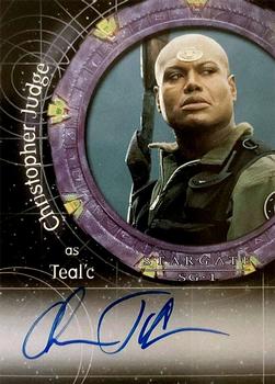 2003 Rittenhouse Stargate SG-1 Season 5 - Autographs #A21 Christopher Judge Front