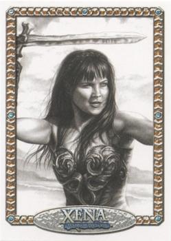 2004 Rittenhouse Xena Art & Images - ArtiFEX: Art by Rebekah Lynn #NA5 Xena Front