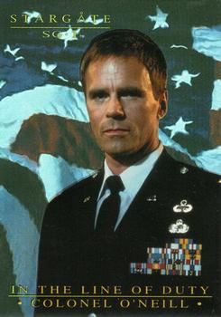 2004 Rittenhouse Stargate SG-1 Season 6 - Colonel O'Neill In the Line of Duty #CO8 Tangent Front