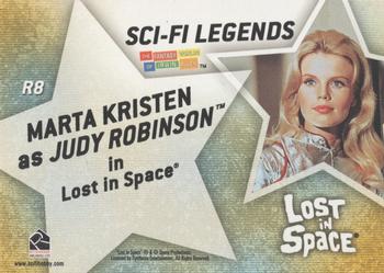 2004 Rittenhouse Fantasy Worlds of Irwin Allen - Sci-Fi Legends #R8 Marta Kristen Back