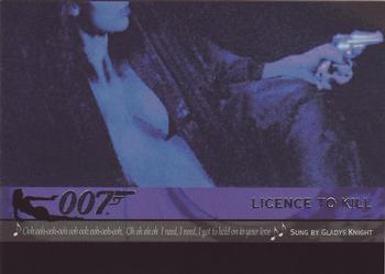 2004 Rittenhouse The Quotable James Bond - The Quotable Theme Songs #T8 Licence To Kill / You Only Live Twice Front