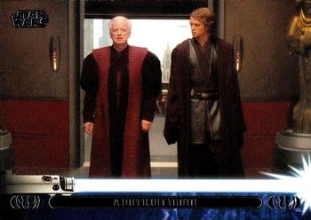 2013 Topps Star Wars: Jedi Legacy #33A A Difficult truth / Learns his mentor is a Sith Lord Front
