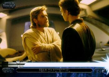 2013 Topps Star Wars: Jedi Legacy #20A Fear of Potential / Obi-Wan tries to pace Anakin's training Front