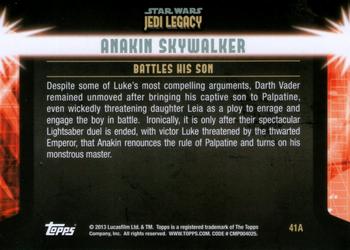 2013 Topps Star Wars: Jedi Legacy #41A Battle Through Blood / Battles his Son Back