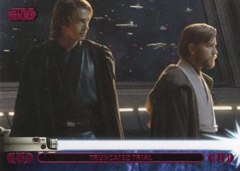 2013 Topps Star Wars: Jedi Legacy - Magenta Foil #19A Truncated Trial / Appointed to the Jedi Council very early Front