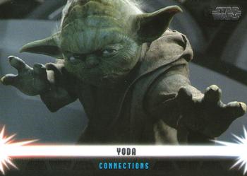 2013 Topps Star Wars: Jedi Legacy - Connections #C-2 Yoda Front