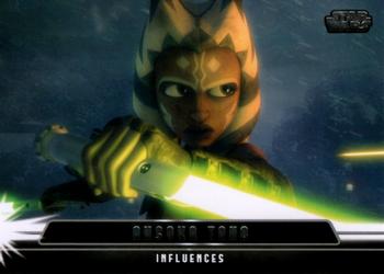 2013 Topps Star Wars: Jedi Legacy - Influences #I-4 Ahsoka Tano Front