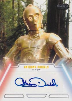 2013 Topps Star Wars: Jedi Legacy - Autographs #NNO Anthony Daniels Front