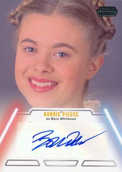 2013 Topps Star Wars: Jedi Legacy - Autographs #NNO Bonnie Piesse Front