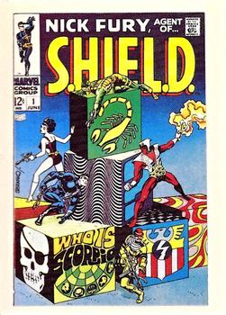 1984 FTCC Marvel Superheroes First Issue Covers #11 Nick Fury, Agent of S.H.I.E.L.D. Front