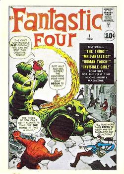 1984 FTCC Marvel Superheroes First Issue Covers #1 Fantastic Four Front